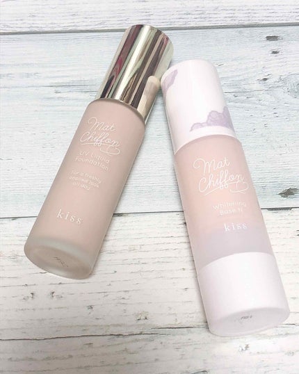 マットシフォン UVリキッドファンデ/KiSS/リキッドファンデーションを使ったクチコミ(1枚目)