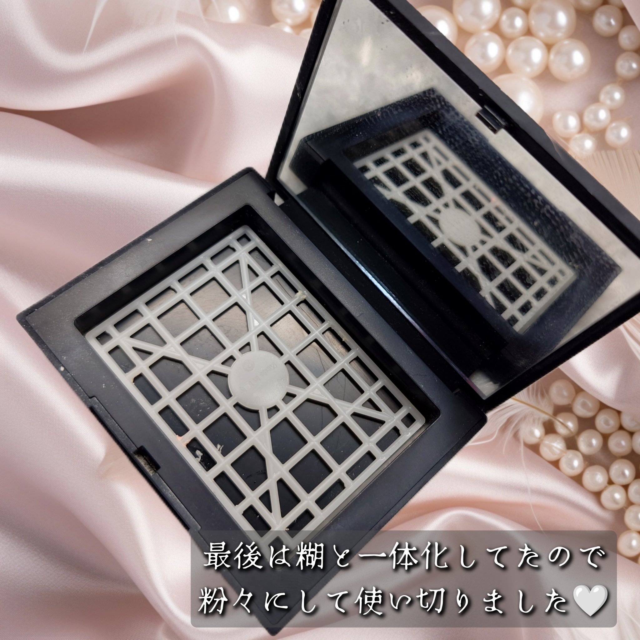 ライトリフレクティング プリズマティックパウダー MOONWAVE/NARS/プレストパウダーを使ったクチコミ（3枚目）