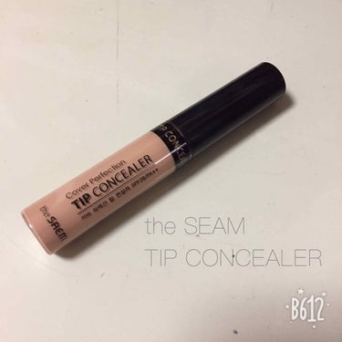 ＼！コンシーラー革命！／

the SEAM／TIP CONCEALER

￥500(税抜)
品番はおそらくですが、韓国限定っぽいです…

韓国に旅行に行った時にザセムの店舗で
口コミがとても良くて買っ