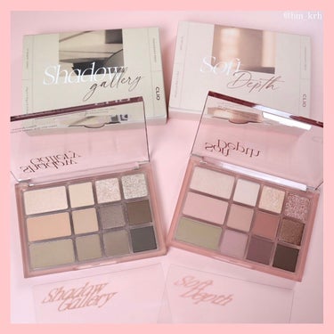 CLIO
Shade & Shadow Palette
01 Shadow Gallery／02 Soft  Depth

アイシャドウだけではなくアイブロウ、アイライナー、チーク、ハイライト、シェーデ