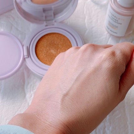 ユニコーン オーロラ光彩クッション/SELF BEAUTY/クッションファンデーションを使ったクチコミ(6枚目)