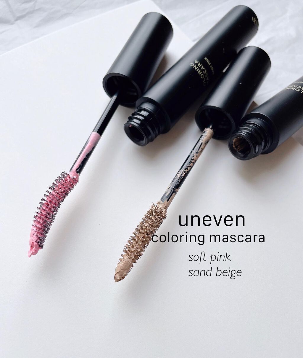 カラーリングマスカラ/uneven/マスカラを使ったクチコミ（1枚目）
