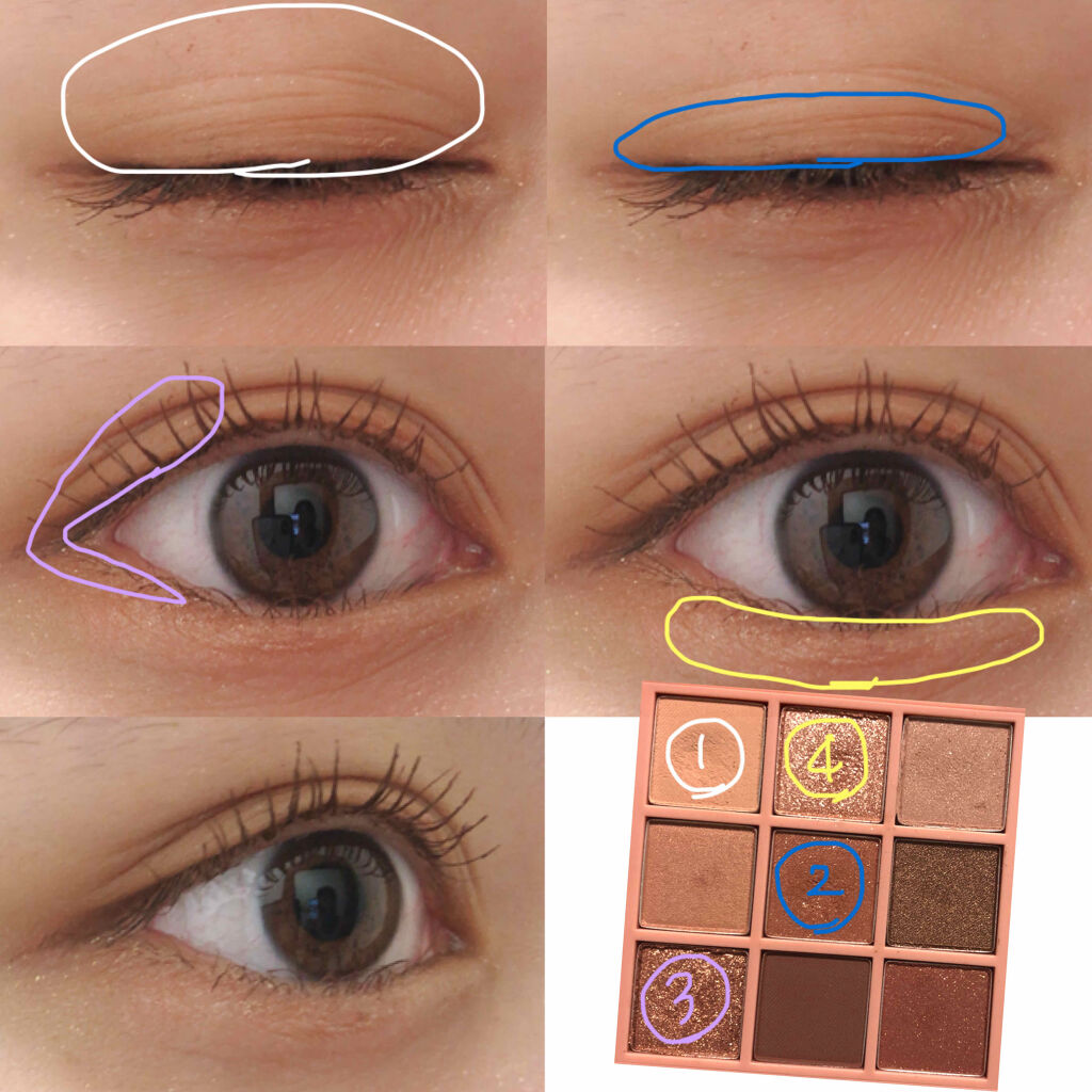 3CE マルチアイカラーパレット/3CE/アイシャドウパレットを使ったクチコミ（3枚目）