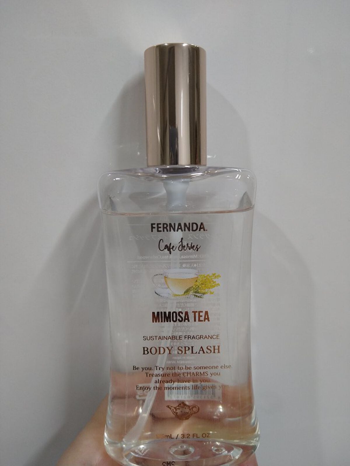 フレグランスボディスプラッシュ(ミモザティー)/フェルナンダ/香水(レディース)を使ったクチコミ(3枚目)