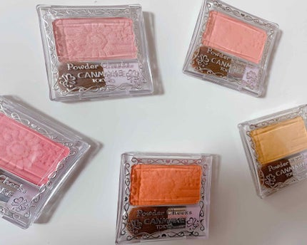 【旧品】パウダーチークス/キャンメイク/パウダーチークを使ったクチコミ(1枚目)