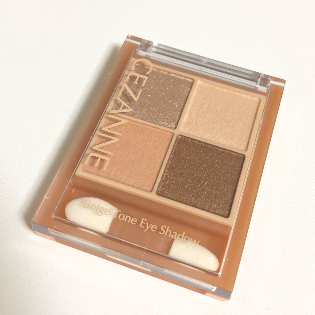 ベージュトーンアイシャドウ/CEZANNE/アイシャドウパレットを使ったクチコミ(1枚目)