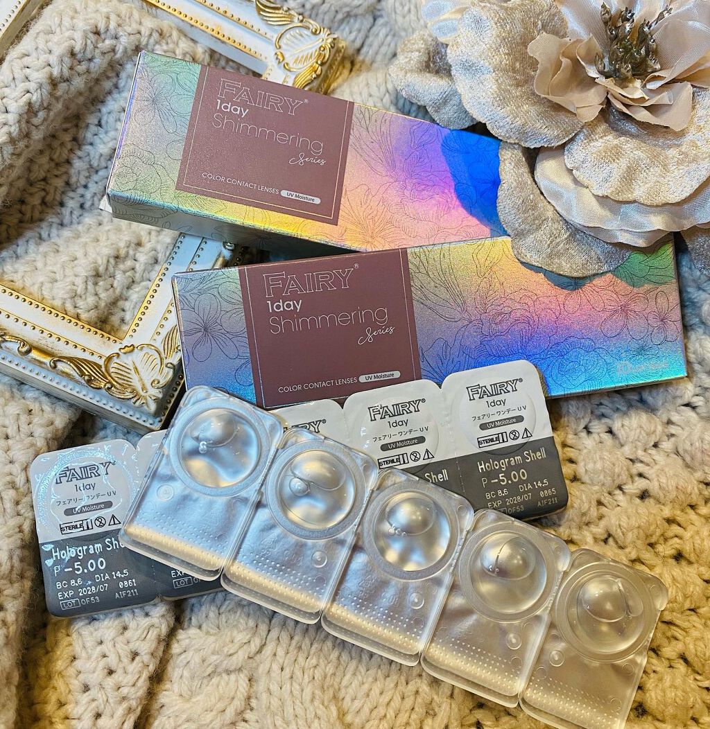フェアリー ワンデー シマーリングシリーズ （FAIRY1day Shimmering series）/FAIRY/ワンデー（１DAY）カラコンを使ったクチコミ（3枚目）
