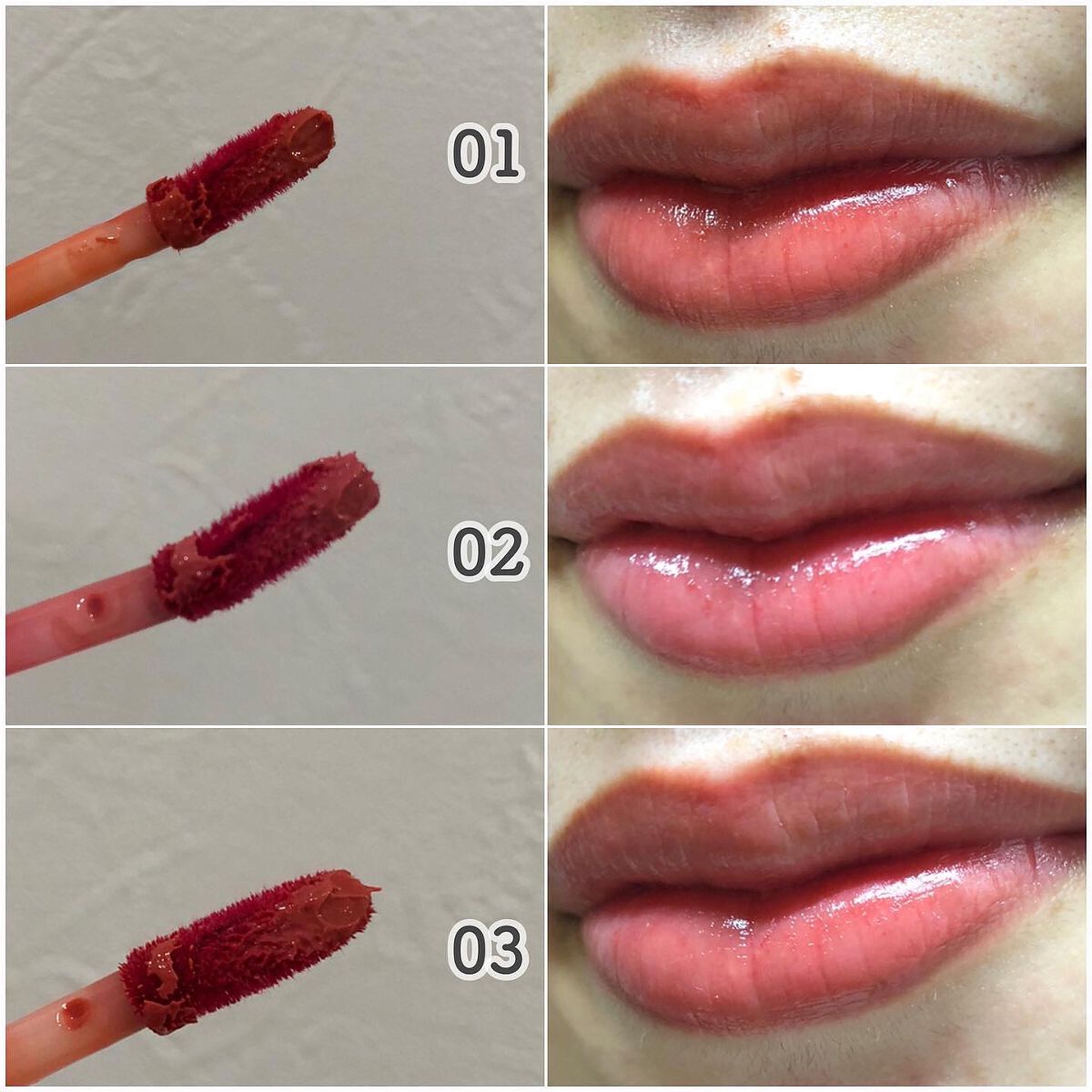 グロウ フィクシングティント/ETUDE/リップティントを使ったクチコミ（3枚目）