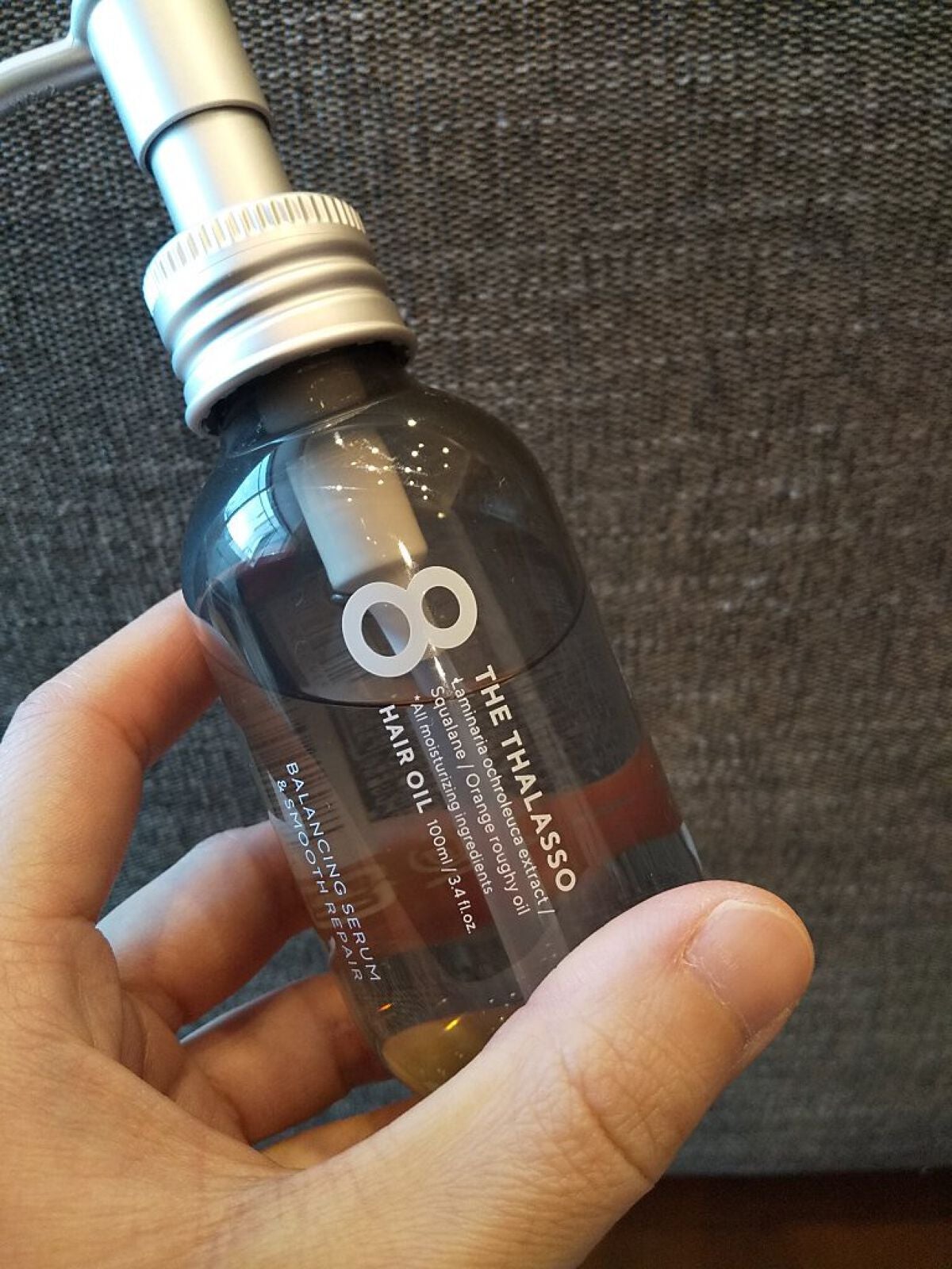 エイトザタラソ バランシングセラム&スムースリペア 美容液オイル/エイトザタラソ/ヘアオイルを使ったクチコミ(1枚目)