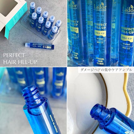 PERFECT HAIR FILL-UP/La'dor/洗い流すヘアトリートメントを使ったクチコミ(6枚目)