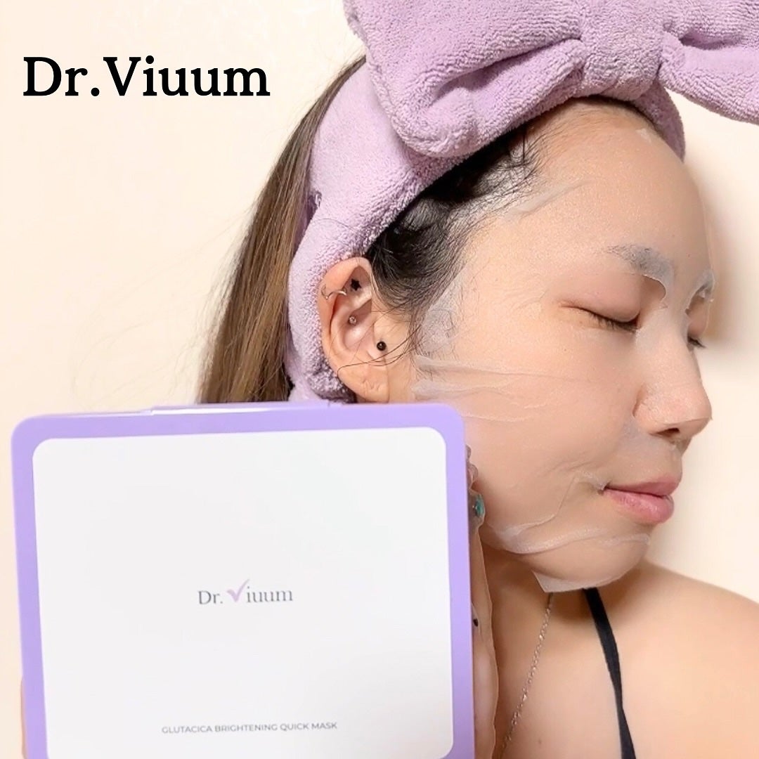 グルタシカ ブライトニングクイックマスク/Dr.Viuum/シートマスク・パックを使ったクチコミ(4枚目)