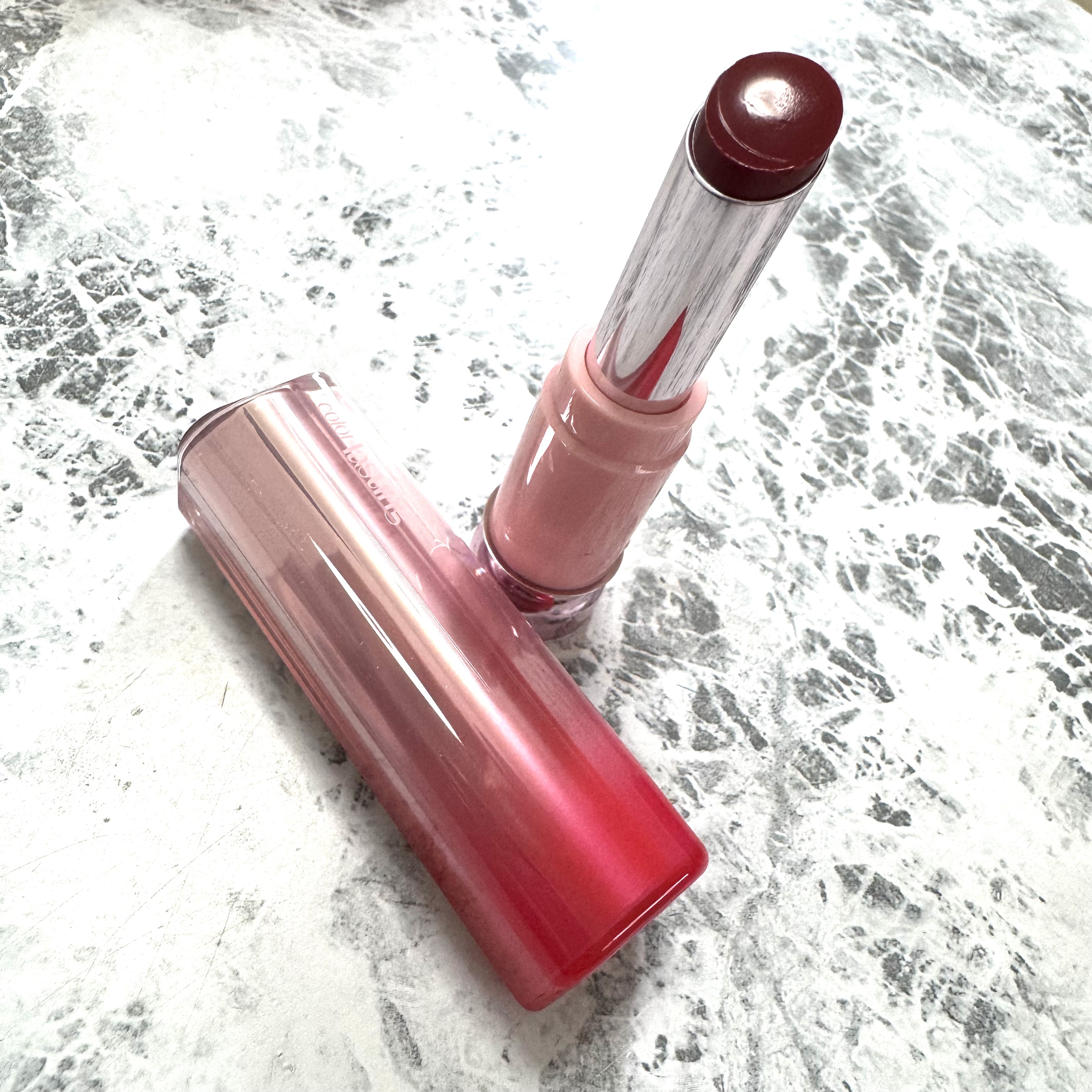 カラーラスティンググロウスティック/ETUDE/口紅を使ったクチコミ（3枚目）