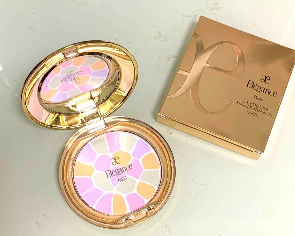 ラ プードル オートニュアンス/Elégance/プレストパウダーを使ったクチコミ（1枚目）