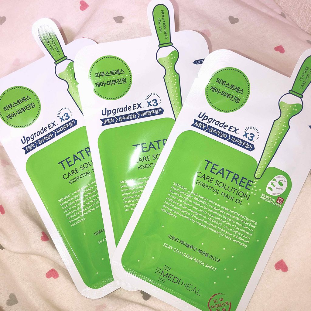 ティーツリーケア ソリューション エッセンシャルマスクEX/MEDIHEAL/シートマスク・パックを使ったクチコミ(1枚目)