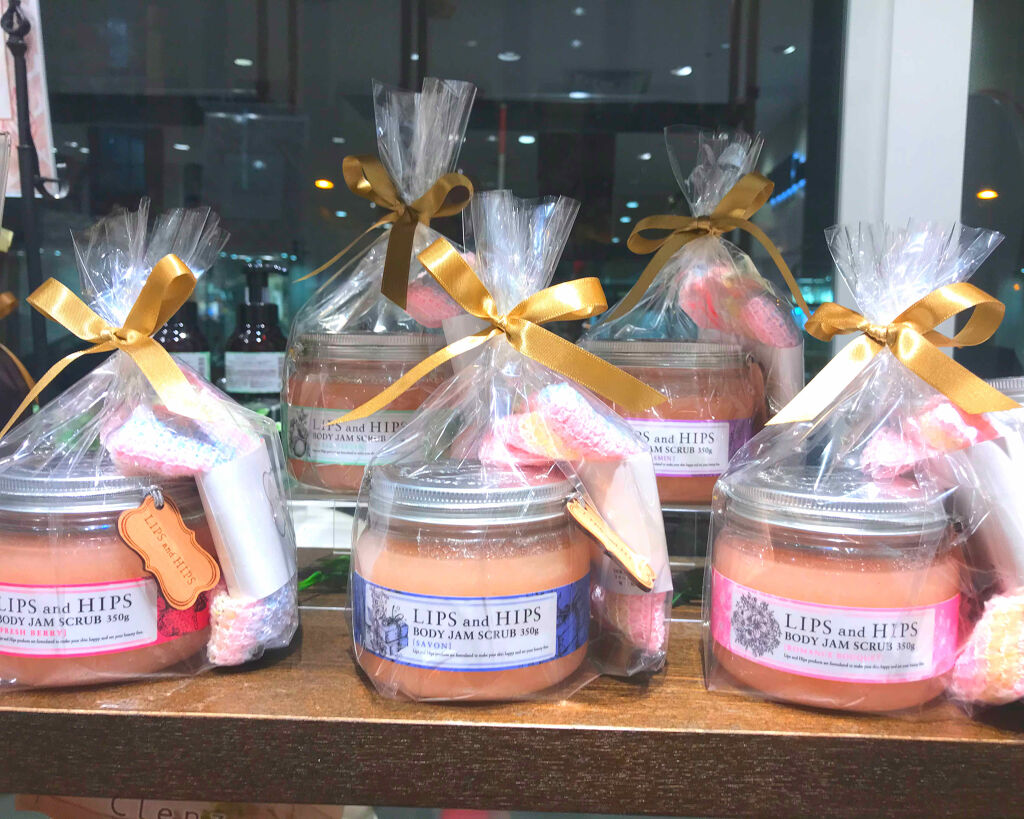 ボディジャムスクラブ/LIPS and HIPS/ボディスクラブを使ったクチコミ（2枚目）