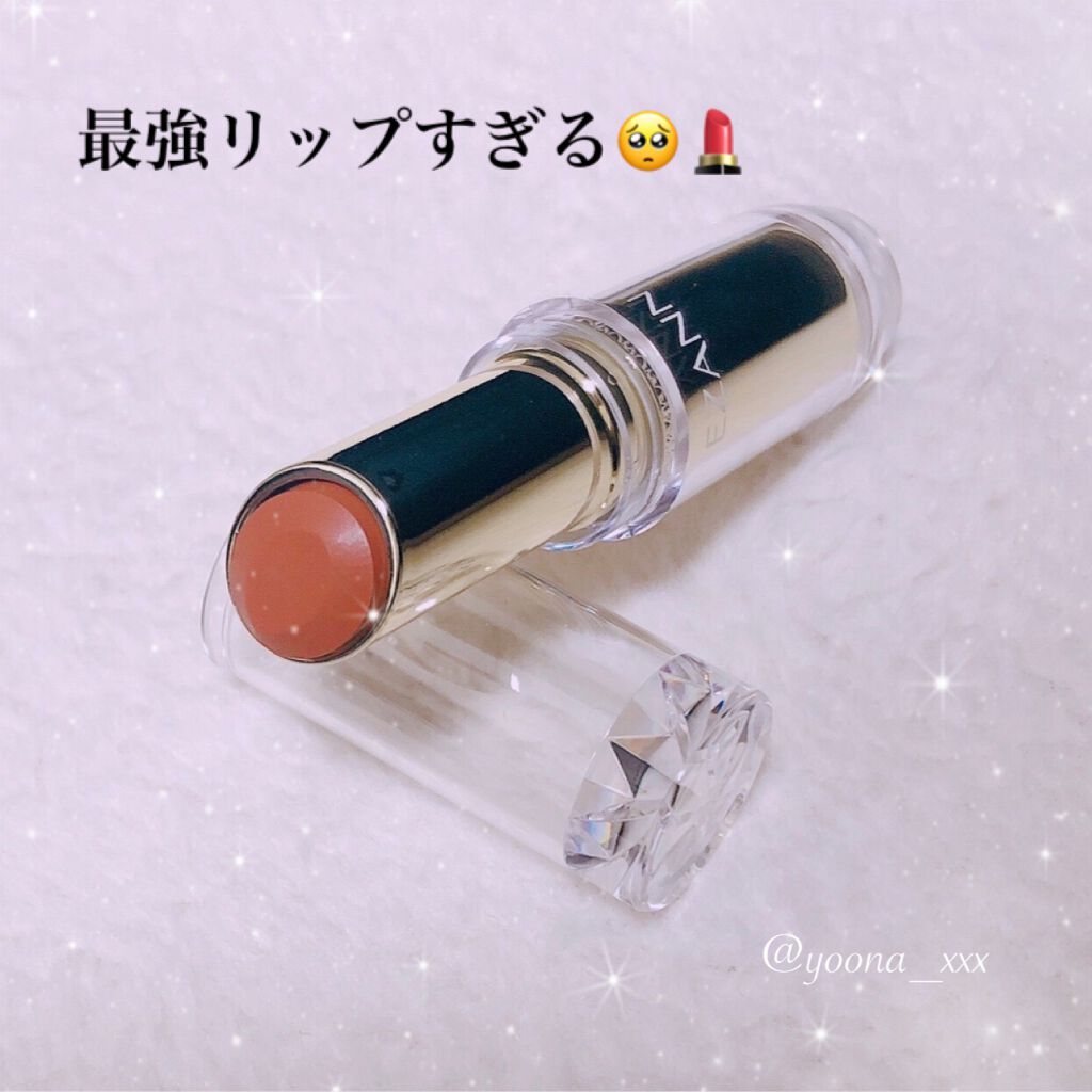 ラスティンググロスリップ/CEZANNE/口紅を使ったクチコミ（2枚目）