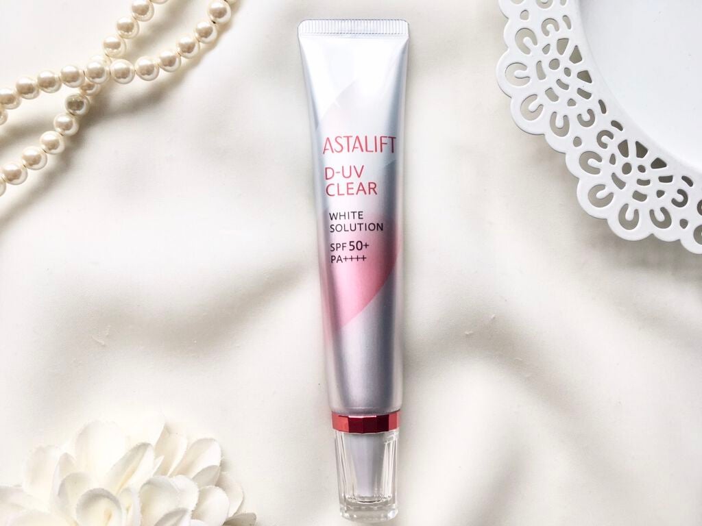 D-UVクリア ホワイトソリューション/アスタリフト/日焼け止めクリームを使ったクチコミ(1枚目)