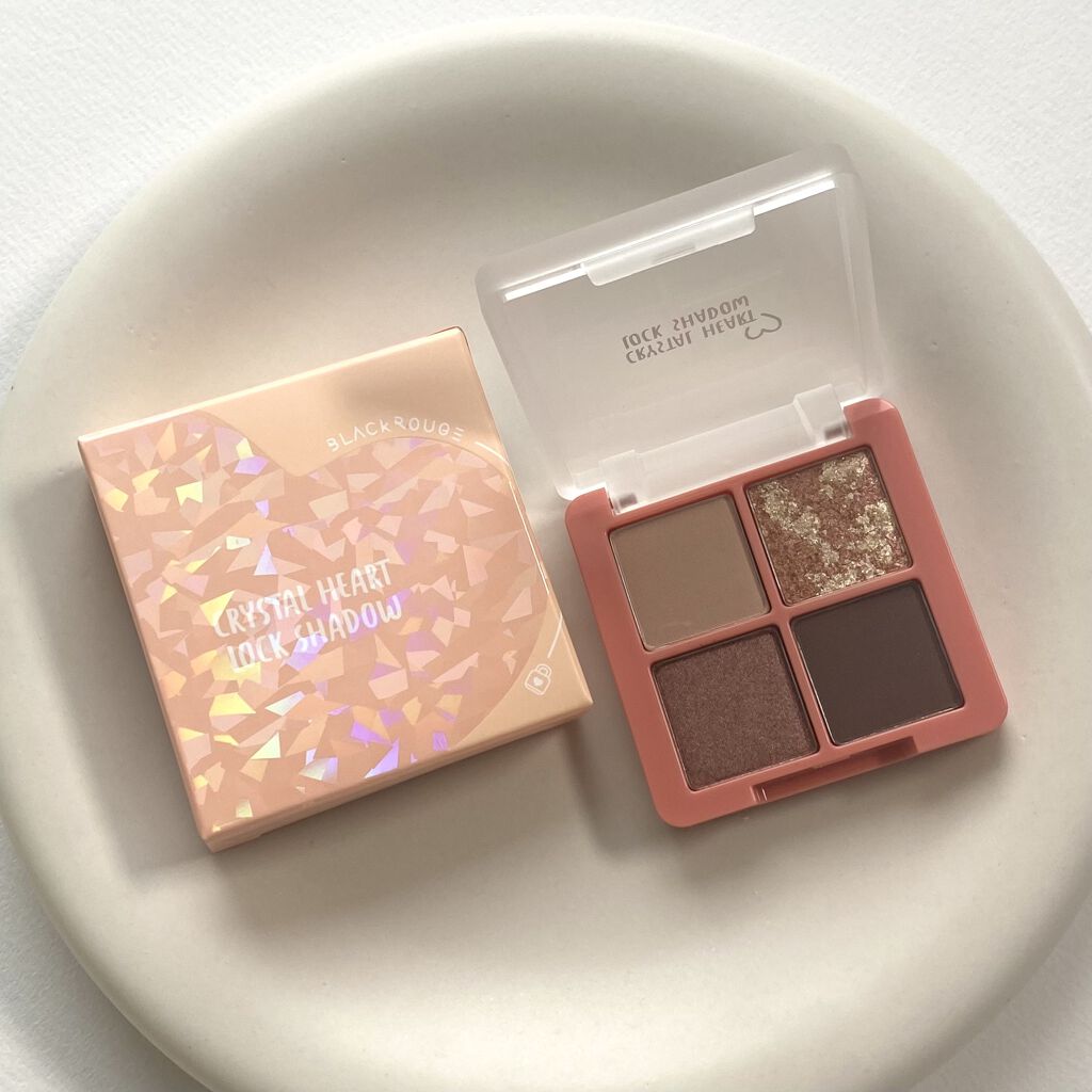 クリスタルハートロックシャドウ CH04 ジンジャーコフレ/BLACK ROUGE/アイシャドウパレットを使ったクチコミ（1枚目）
