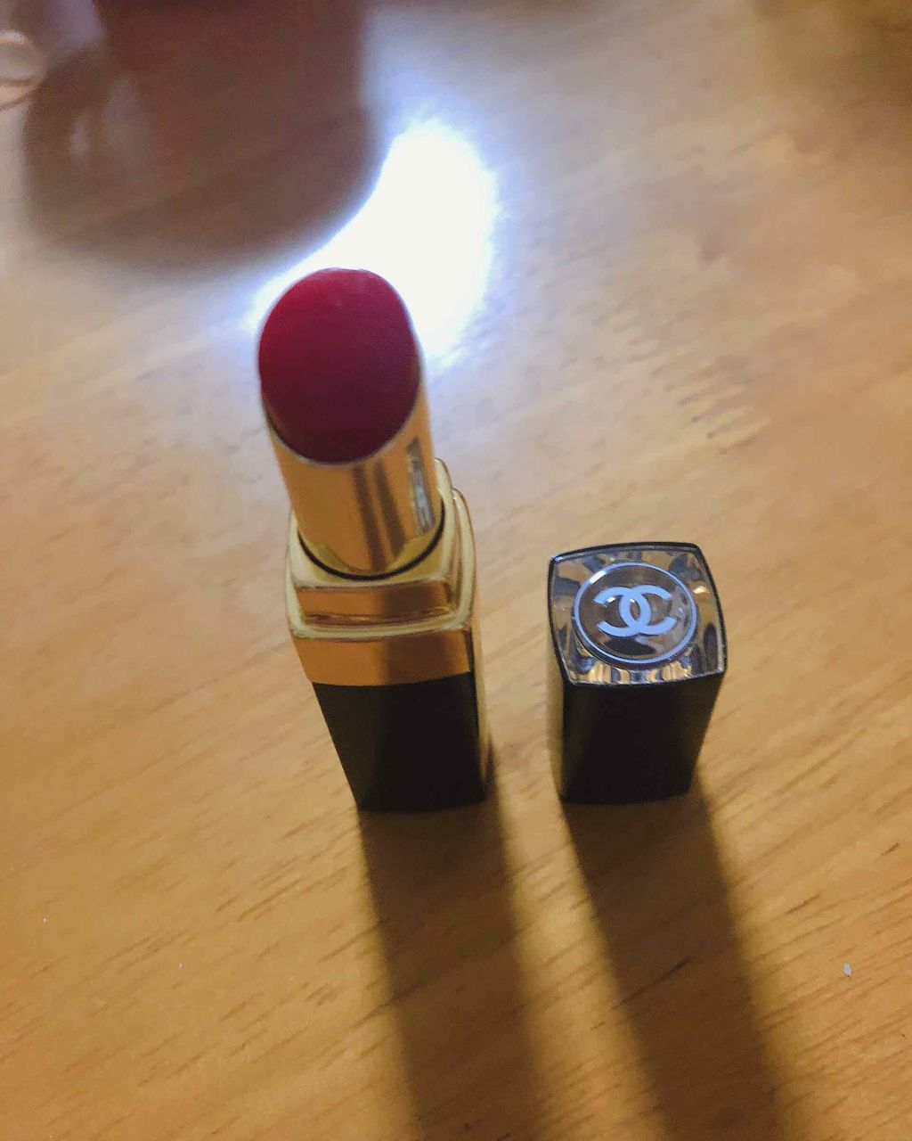 ルージュ ココ フラッシュ 68 ユルティム/CHANEL/口紅を使ったクチコミ（2枚目）
