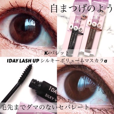 1DAY LASH UP シルキーボリュームマスカラa/K-パレット/マスカラの画像