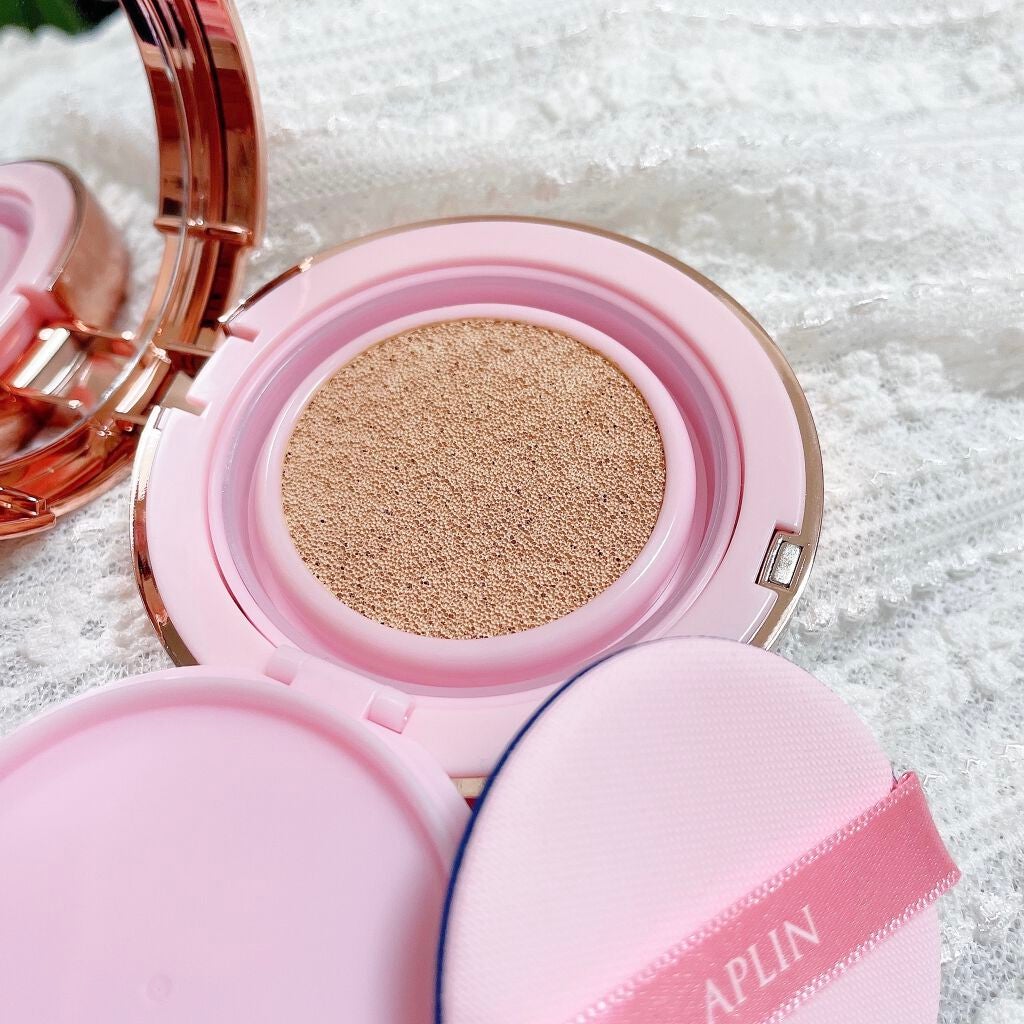 ピンクティーツリーカバークッション/APLIN/クッションファンデーションを使ったクチコミ(6枚目)