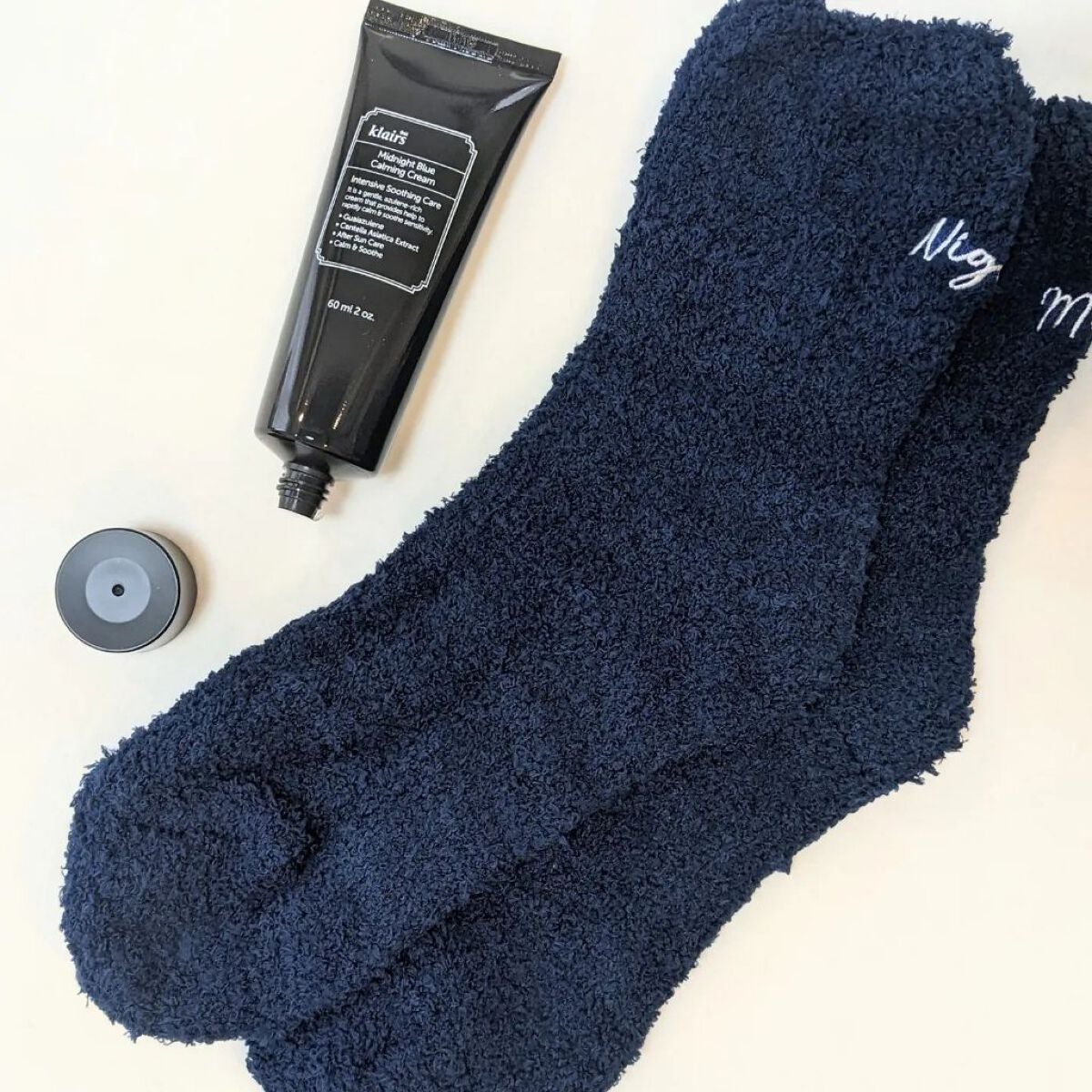 ミッドナイトブルーカーミングクリーム/Klairs/フェイスクリームを使ったクチコミ(6枚目)