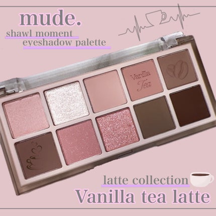 MDショールモーメント アイシャドウパレット/mude./アイシャドウパレットを使ったクチコミ(1枚目)