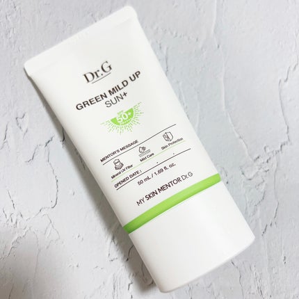 グリーンマイルドアップサンプラス/Dr.G/日焼け止めクリームを使ったクチコミ(1枚目)