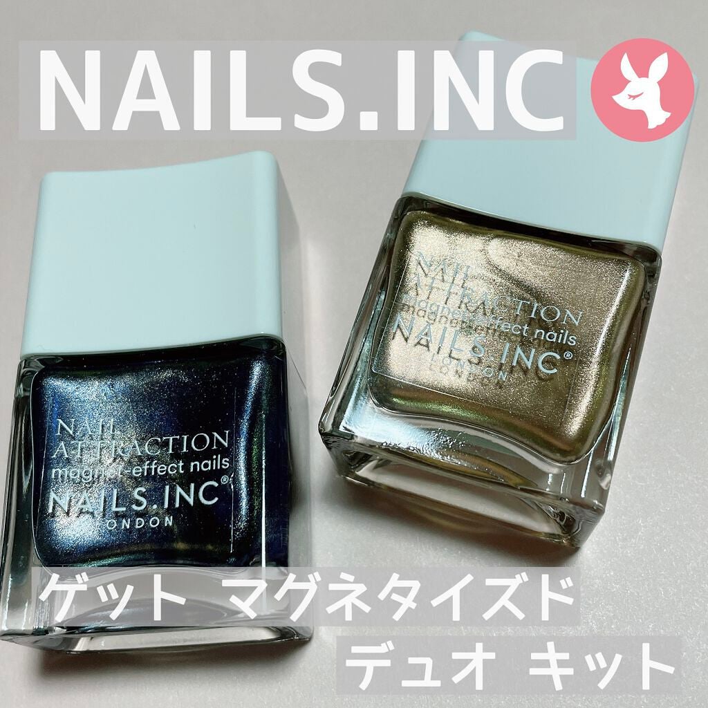 ネイルズ インク ゲット マグネタイズド ネイルポリッシュ デュオ キット/nails inc./マニキュアを使ったクチコミ(1枚目)