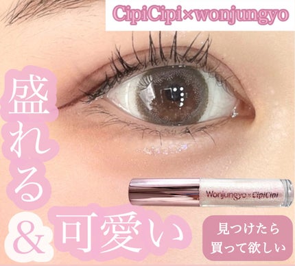 ウォンジョンヨ ダイヤモンドライナー/Wonjungyo/リキッドアイシャドウを使ったクチコミ(1枚目)