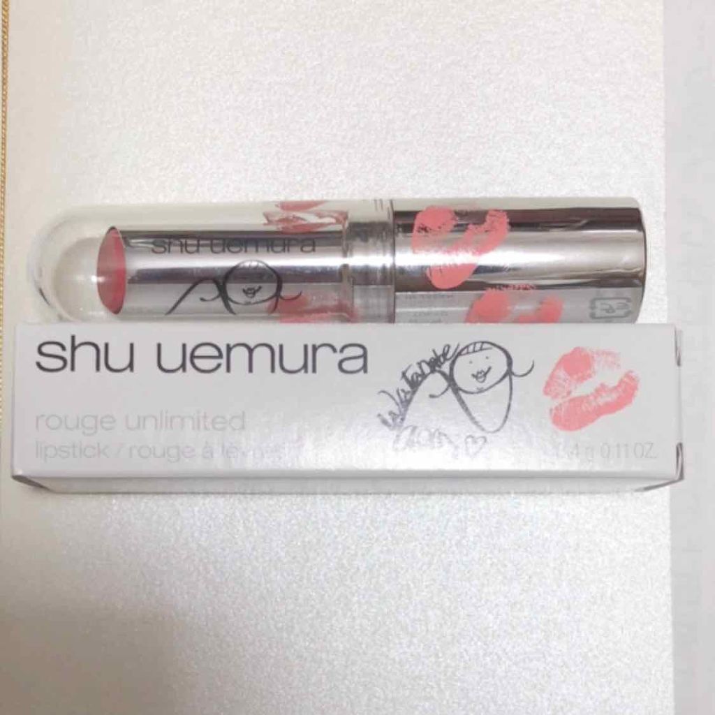 ルージュ アンリミテッド/shu uemura/口紅を使ったクチコミ(1枚目)