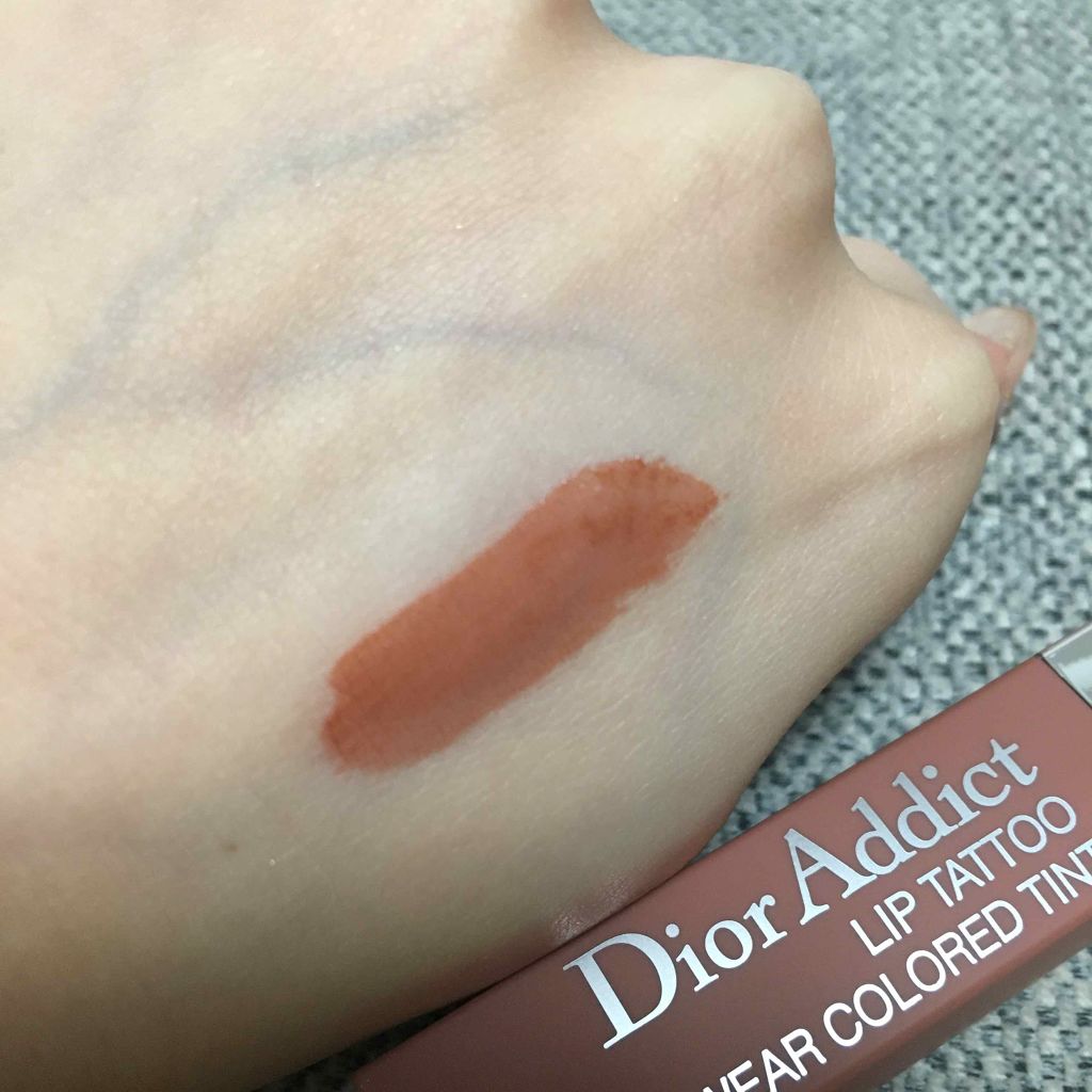 【旧】ディオール アディクト リップ ティント 421 ナチュラル ベージュ/Dior/リップグロスを使ったクチコミ（2枚目）