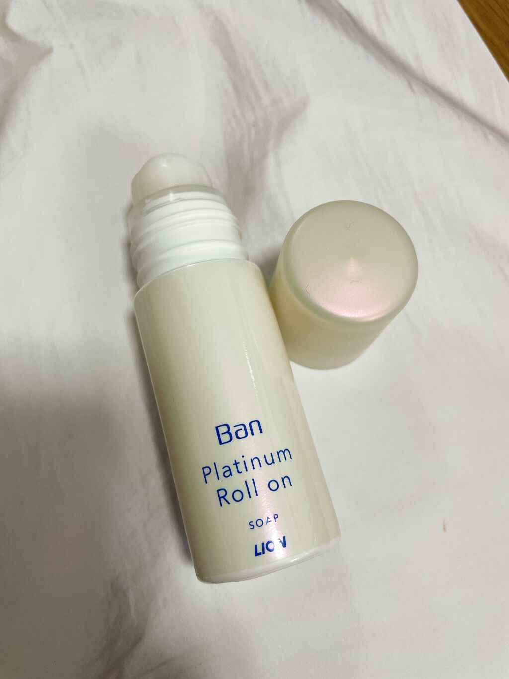汗ブロックプラチナロールオン せっけんの香り/Ban/デオドラント・制汗剤を使ったクチコミ（2枚目）