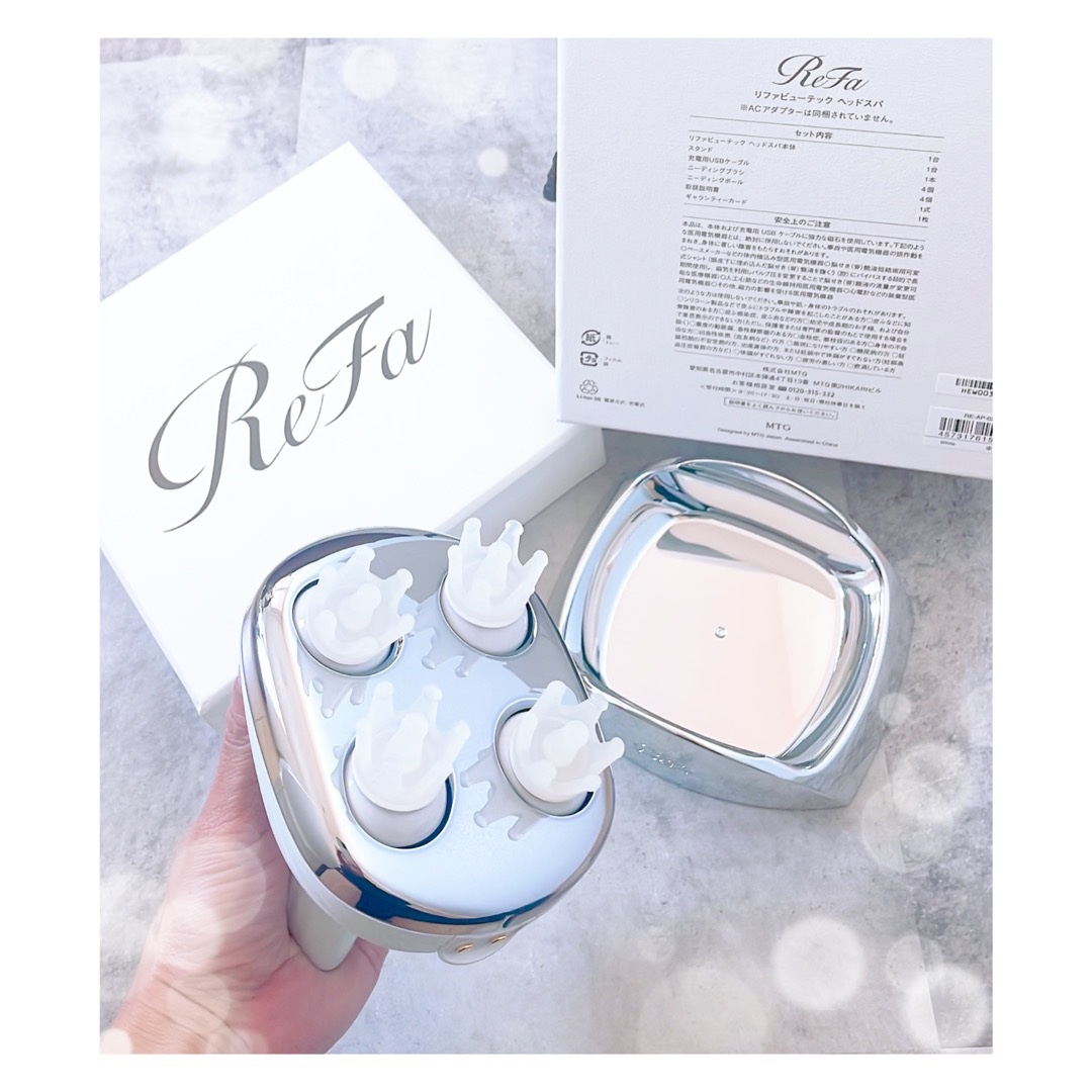 ReFa GRACE HEAD SPA/ReFa/ヘッドマッサージャーを使ったクチコミ（1枚目）