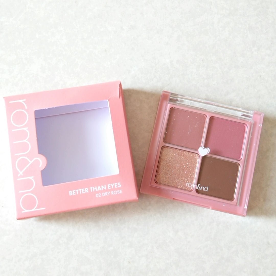 ベターザンアイズ/rom&nd/アイシャドウパレットを使ったクチコミ(1枚目)