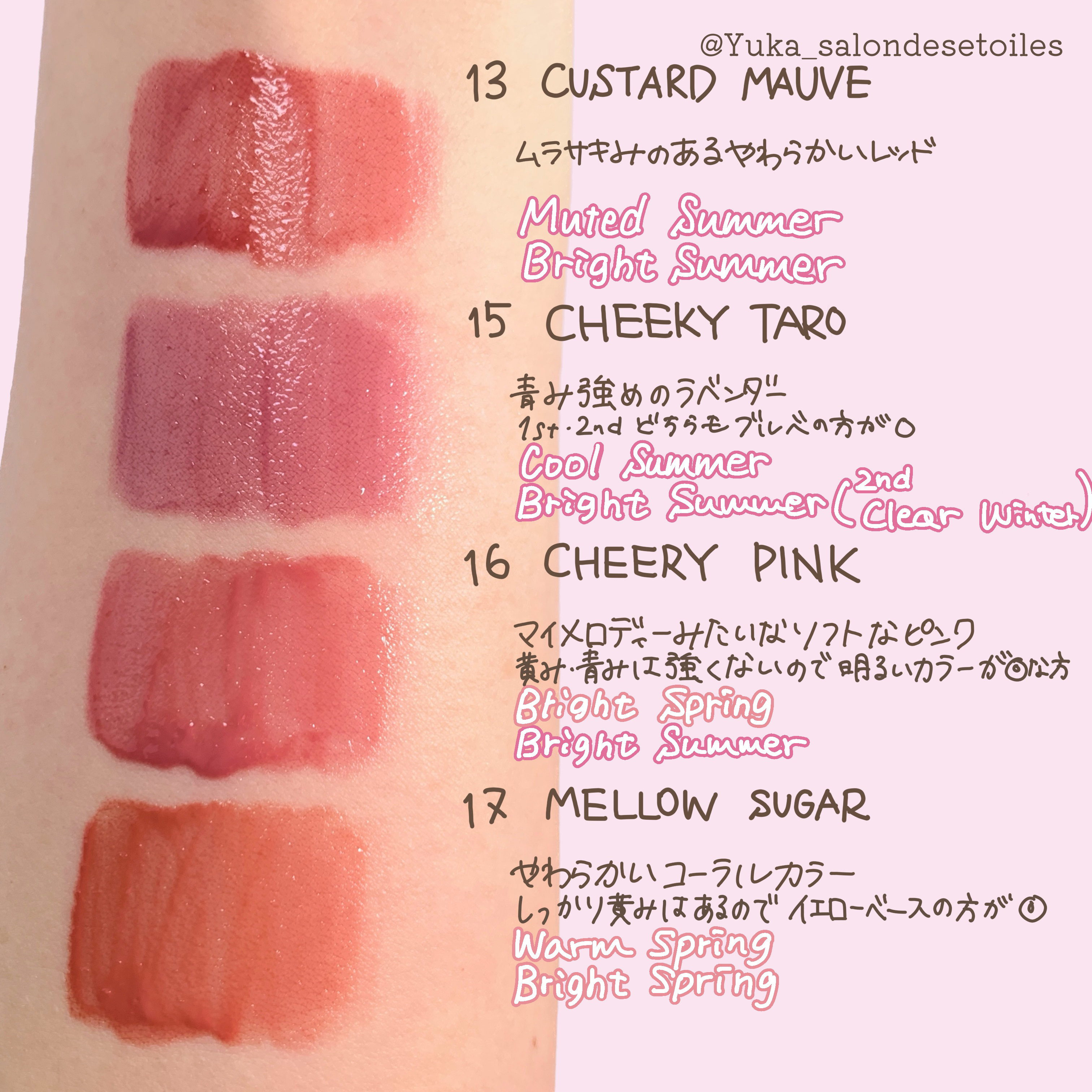 デュイフルウォーターティント/rom&nd/リップティントを使ったクチコミ（2枚目）