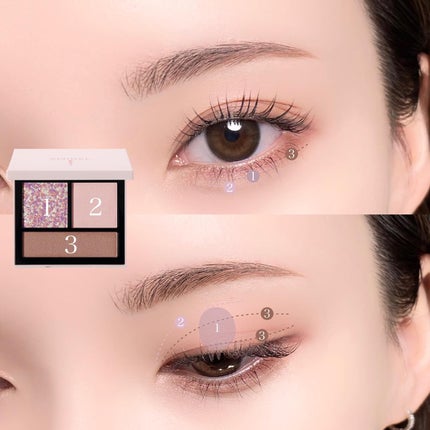 テイラード カラー アイズ/SNIDEL BEAUTY/アイシャドウパレットを使ったクチコミ(5枚目)