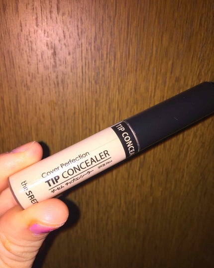 カバーパーフェクション チップコンシーラー 02 リッチベージュ/the SAEM/リキッドコンシーラーを使ったクチコミ(1枚目)