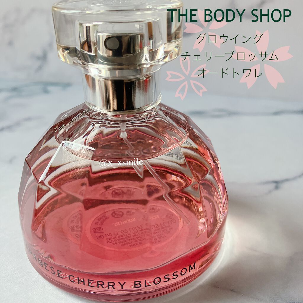 グロウイング チェリーブロッサム オードトワレ/THE BODY SHOP/香水を使ったクチコミ(2枚目)