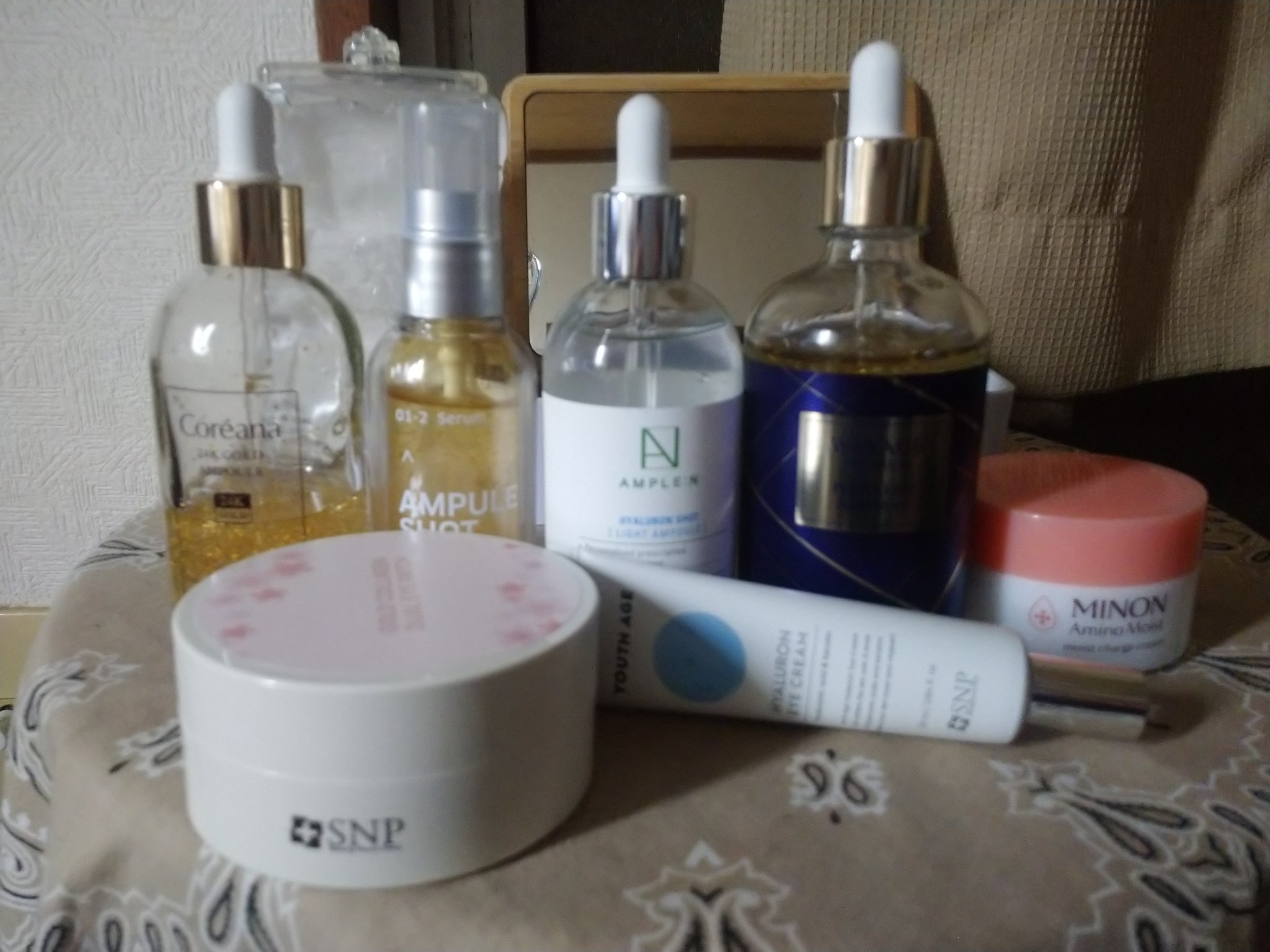 GOLD COLLAGEN DUAL EYE PATCH/SNP/アイケア・アイクリームを使ったクチコミ（2枚目）