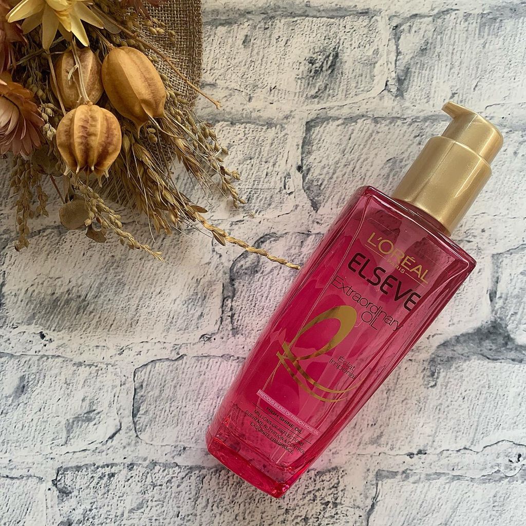エクストラオーディナリー オイル エクラアンペリアル 艶髪オイル/ロレアル パリ/ヘアオイルを使ったクチコミ(2枚目)