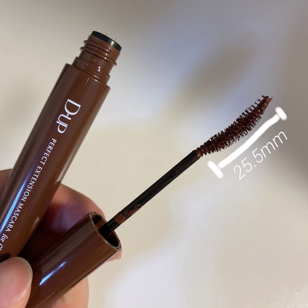 パーフェクトエクステンション マスカラ for カール/D-UP/マスカラを使ったクチコミ（2枚目）