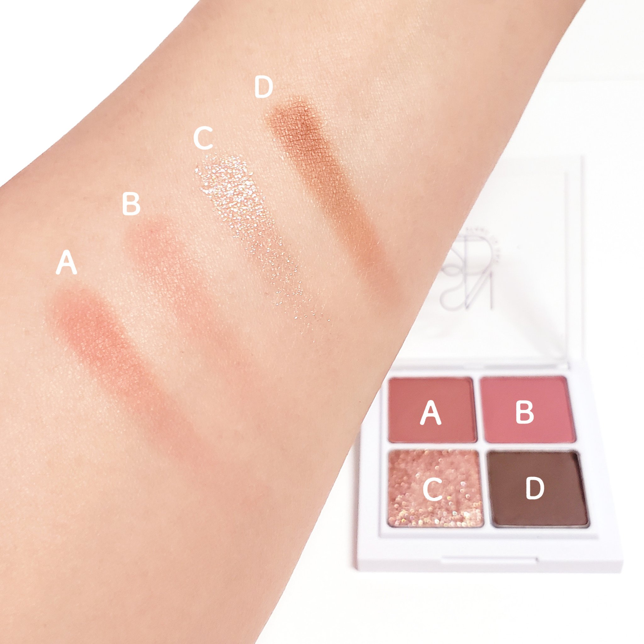 インフィニティフラター 3 レッドムーン/S2ND/アイシャドウパレットを使ったクチコミ（3枚目）