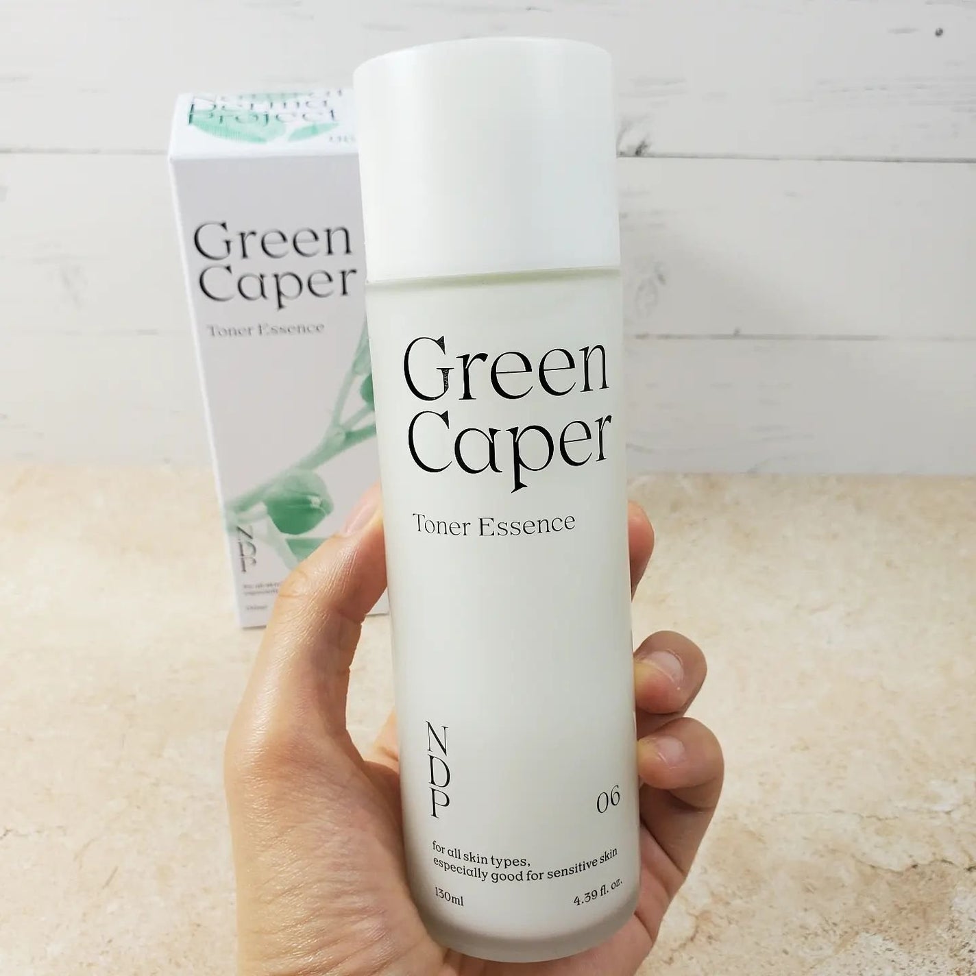 Green Caper Toner Essence/NATURAL DERMA PROJECT/化粧水を使ったクチコミ(2枚目)