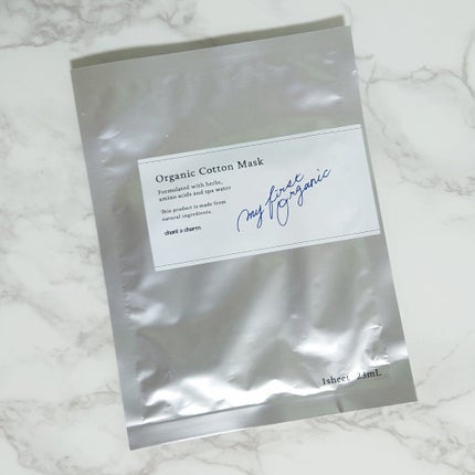 オーガニックコットンマスク/chant a charm /シートマスク・パックを使ったクチコミ(3枚目)