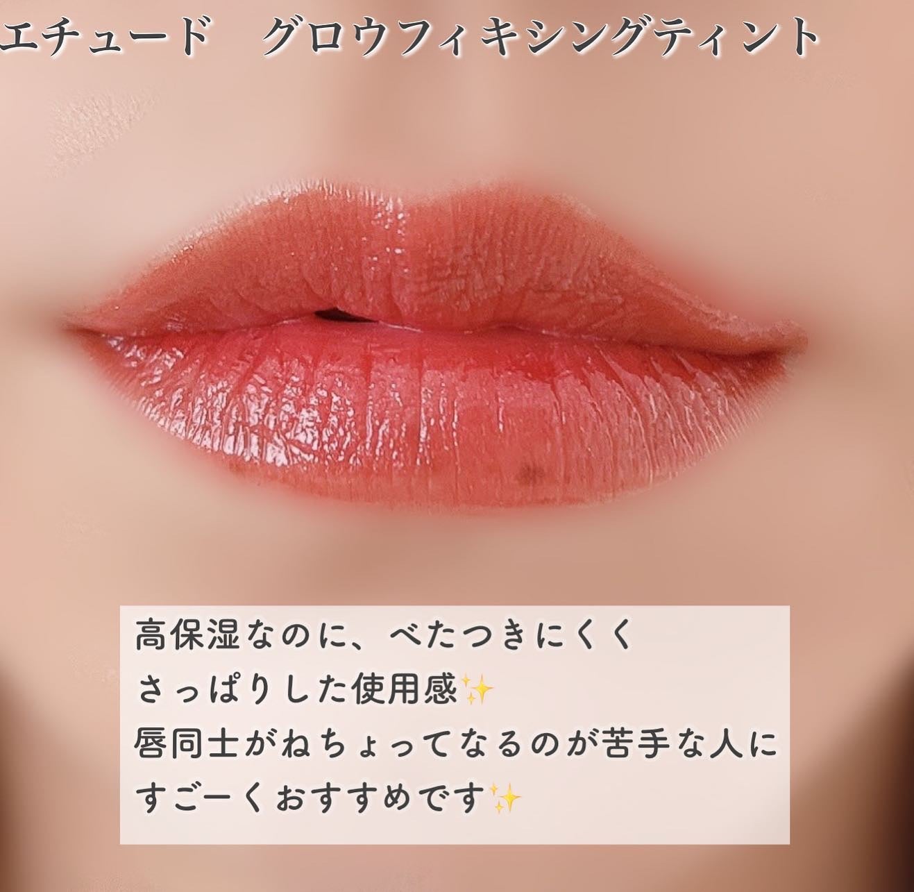 グロウ フィクシングティント/ETUDE/リップティントを使ったクチコミ(3枚目)