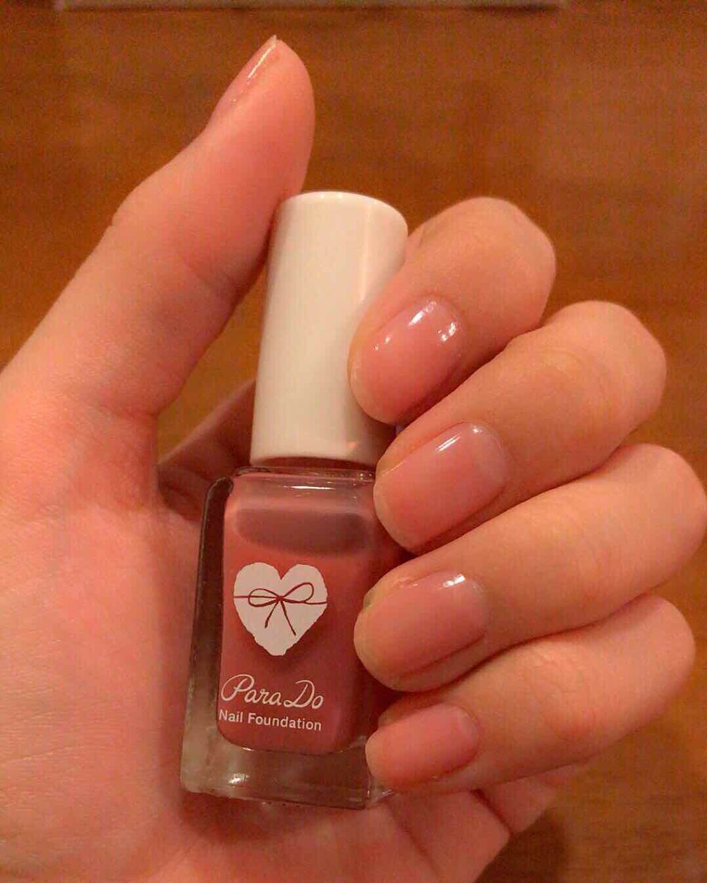 ネイルファンデーション/パラドゥ/マニキュアを使ったクチコミ（1枚目）
