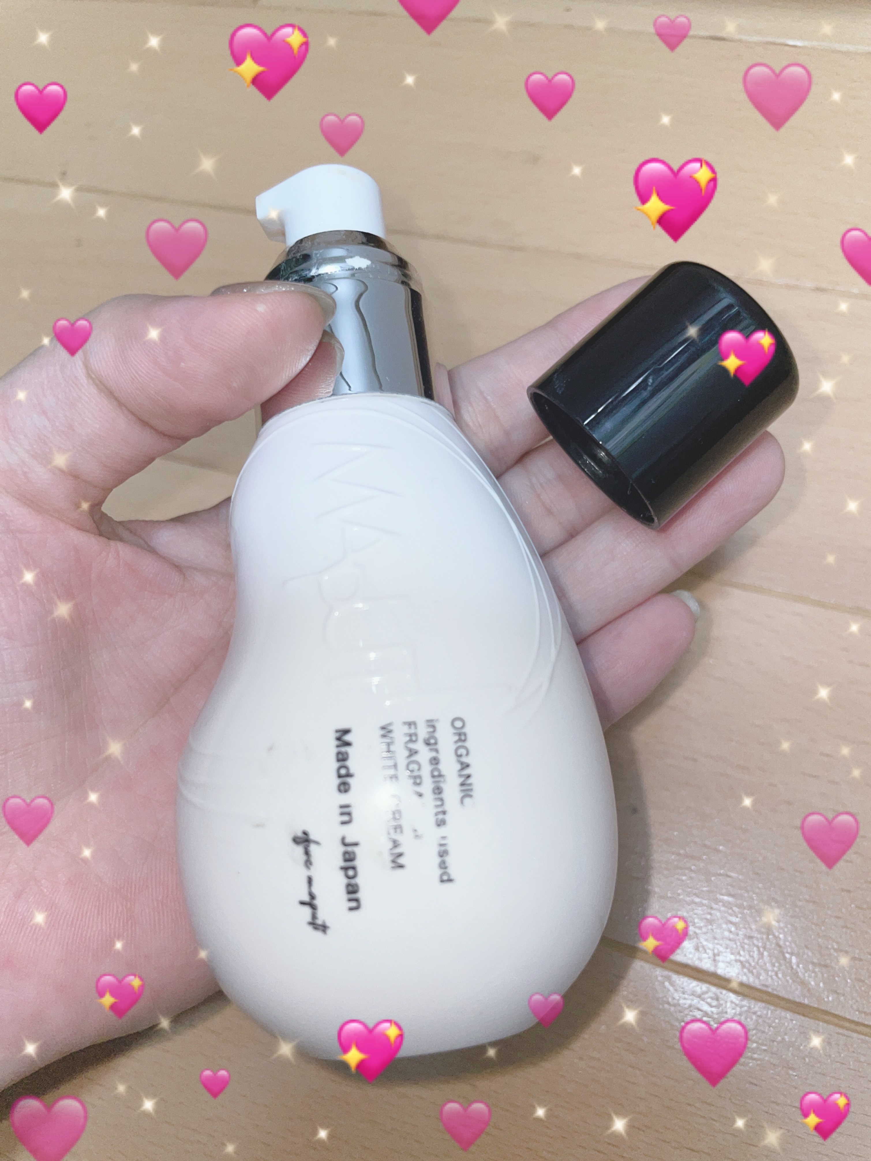 オーガニックフレグランスホワイトクリーム/MAPUTI/デリケートゾーンケアを使ったクチコミ（1枚目）