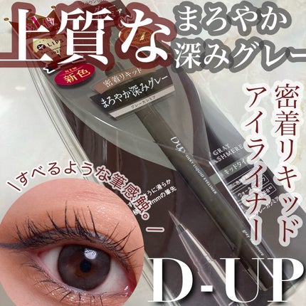 シルキーリキッドアイライナーWP/D-UP/リキッドアイライナーを使ったクチコミ(1枚目)