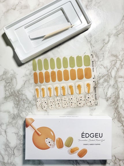 EDGEU ジェルネイルシール/EDGEU/ネイルシールを使ったクチコミ(4枚目)